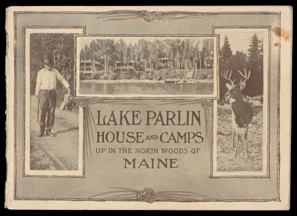 Lake Parlin House and camps up in the heart of the great Maine woods on the shores of beautiful Lake Parlin
