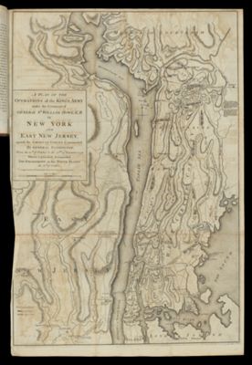 A Plan of the Operations of the King's Army under the Command of General Sr. William Howe, KB in New Yourk and East New Jersey, against the American Forces Commanded By General Washington, From the 12th of October to the 28th of November 1776. Wherein is particularly distinguished The Engagement on the White Plains.