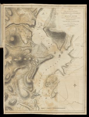 Plan of the Attack of the Forts Clinton & Montgomery, upon Hudson River which were Stormed by His Majestys Forces under the Command of Sir Henry Clinton, K.B. on the 6th of Octr. 1777