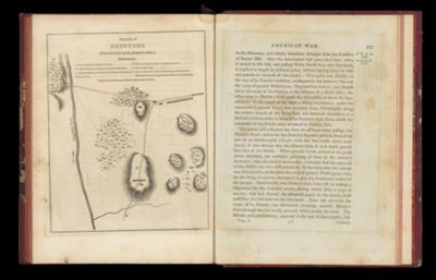 Sketch of Fayette's Position at Barren Hill
