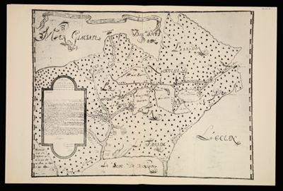 [Plate IV] Nouvelle Decouverte de plusieurs Nations Dans la Nouvelle France en l'annee 1673 et 1674 [1942 copy of 1674 original]