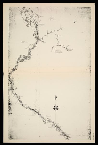 [Plate XXXIIA] A sketch of the Mississippi from the town of St. Louis to its source in the Upper Red Ceder Lake, exhibiting the communications with Lake Superior and the lower Red River, a branch of the Ossiboine River, of lake Winepic and marking the points at which the waters of the Mississippi, the St. Lawrence and Hudson's Bay, are separated. Taken from the notes of Lieutenant Zebulon Montgomery Pike of the 1st Regt. of Infantry, on a Tour of discovery made by him, pending the years 1805 and 1806, at the head of a Sergeant, Corporal and eighteen men. By Anthony Nau Sworn Interpreter of the French Language. Territory of Louisiana. [1942 copy of 1806-1810 original]