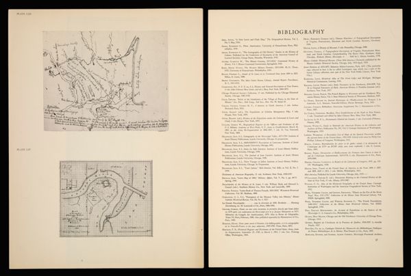 [Plate LIII] Sketch of the Indian Country and the Fever River Lead Mine District with various proposed boundary lines [1942 copy of 1827 original]