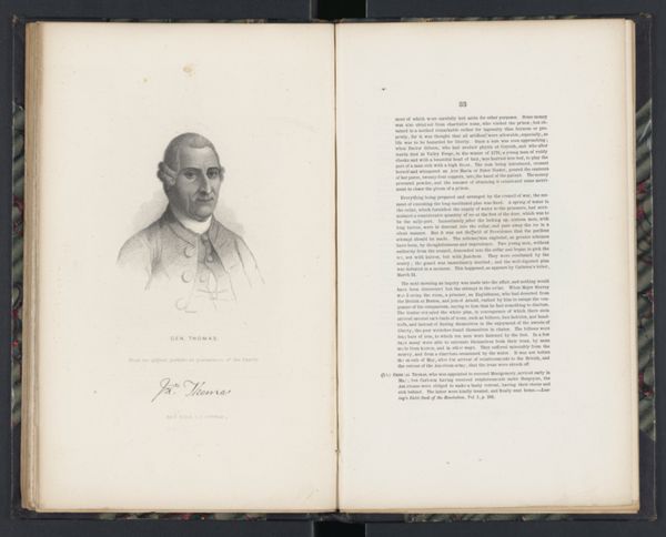 Gen. Thomas. From the Original portrait in possession of the family