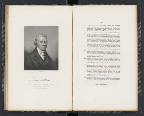 Samual Ward Lieut. Col. First Rhode Island Regiment, Army of the American Revolution. Born Nov. 17th 1756 Died Aug, 16th 1832