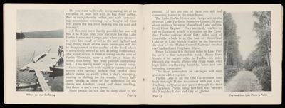 Where you start for fishing; The road from Lake Moxie to Parlin