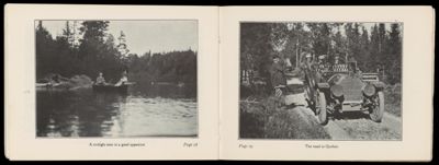 A twilight row is a good appetizer; The Road to Quebec