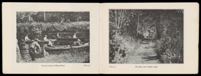 You can canoe on Moose River; Or motor over shaded roads