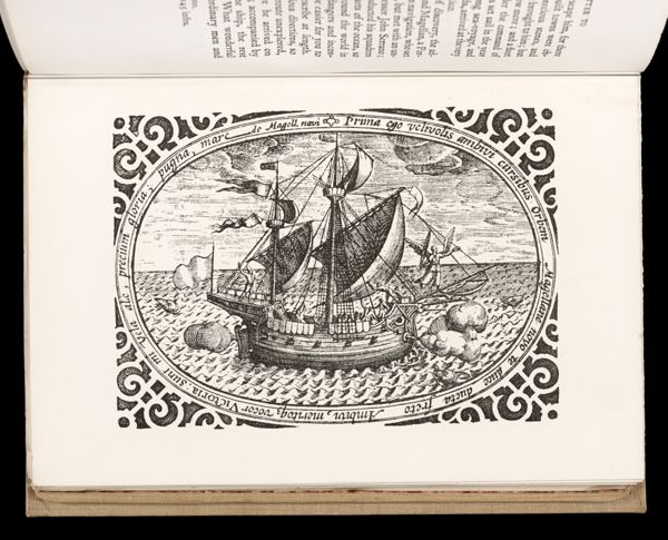 [untitled image of a boat with an angel over the bow]