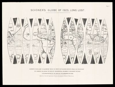 Schöner's Globe of 1523, Long Lost.