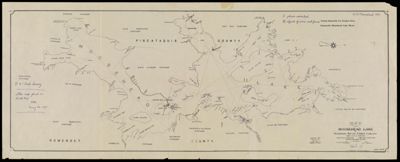 Map of Moosehead Lake from actual surveys by Kennebec Water Power Company