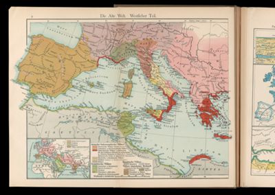 Die Alts Welt. Westlicher Teil.