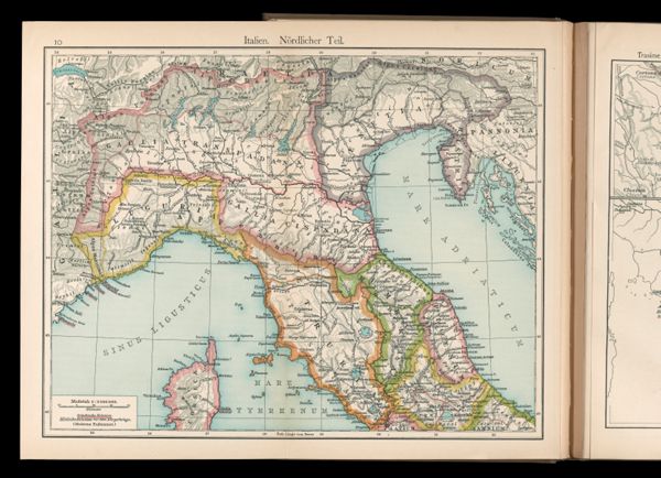 Italien. Nördlicher Teil.