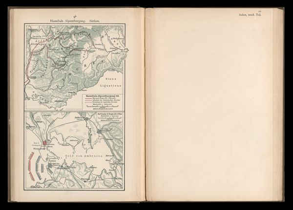 9b Hannibals Alpenübergang. Aktium.