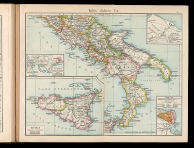 Italien. Südlicher Teil.