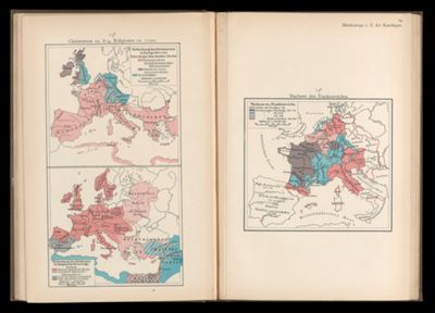 13b Christum ca. 814, Religionen c. 1100.