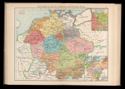 Deutschland zur Zeit der sächsischen und fränkischen Kaiser