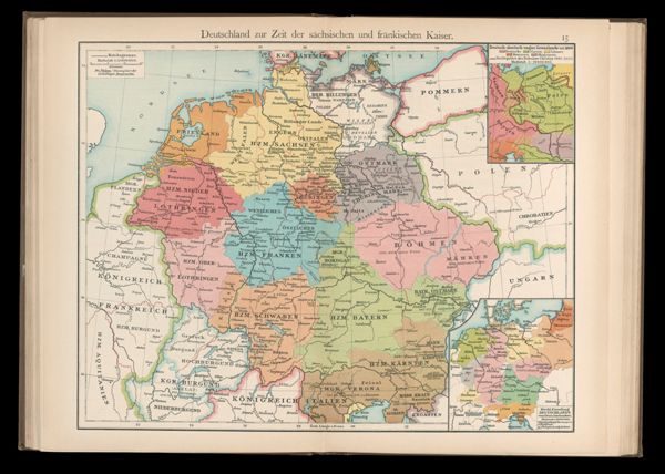 Deutschland zur Zeit der sächsischen und fränkischen Kaiser