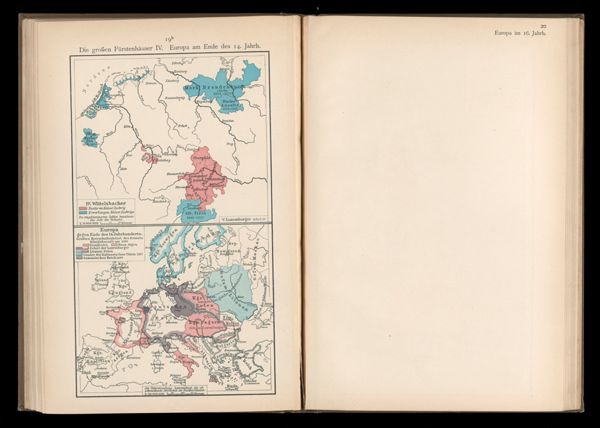 19b Die großen Fürstenhäuser IV. Europa am Ende des 14. Jahrh.