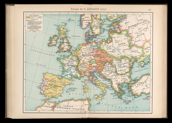 Europa im 16. Jahrhundert (1559).