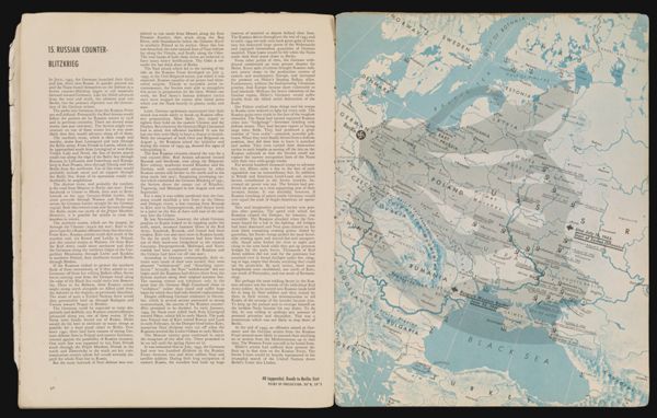 48. (opposite). Roads to Berlin: East Point of Projection: 30[deg]N, 50[deg]E