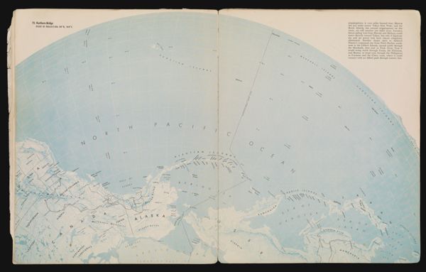 70. Northern Bridge point of projection: 80°N, 108°E