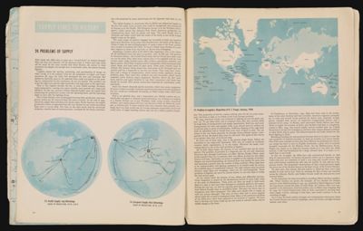 73. Pacific Supply: Jap Advantage Point of Projection: 40[deg]N, 140[deg]E