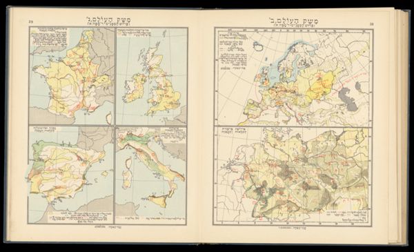 [Six series of maps]