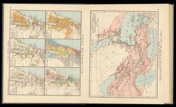 [Six maps of Israel/Palestine]