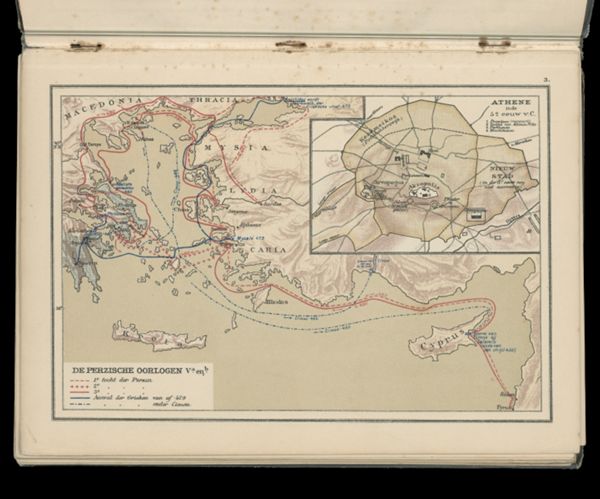 De Perzische oorlogen Va. en b.