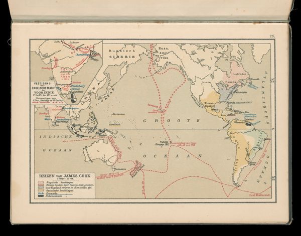 Ereizen van James Cook 1769-1779