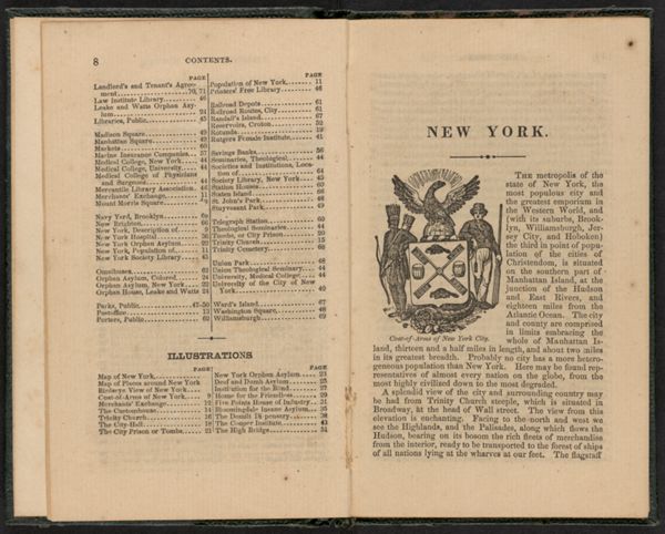 Contents. / New York.