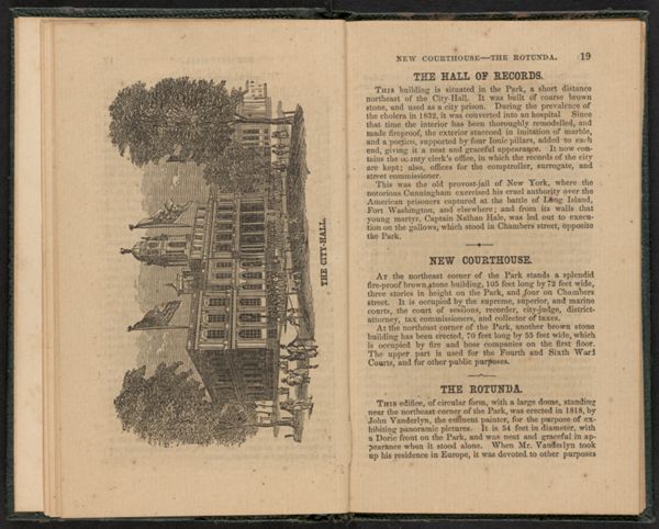 The City-Hall. / New Courthouse--The Rotunda.