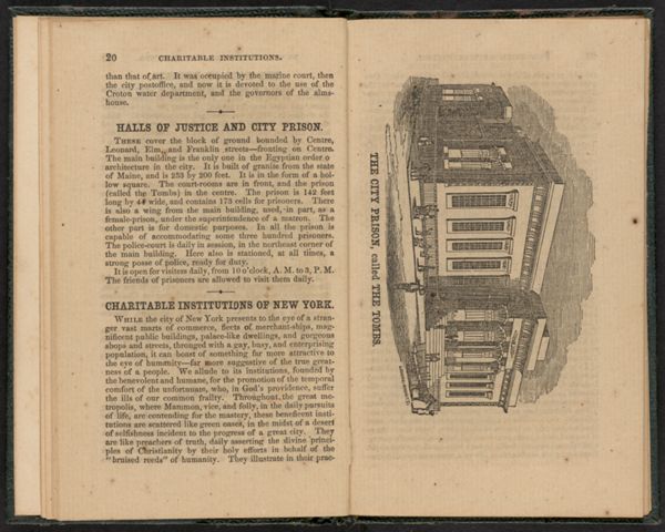 Charitable Institutions. / The City Prison, called the Tombs.