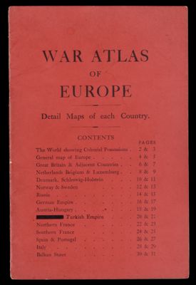 European Section of L.L. Poates & Co.'s Handy Atlas