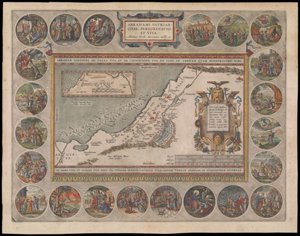 Abrahami Patriarchae Peregrinatio, et Vita. Abrahamo Ortelio Antverpiano auctore.