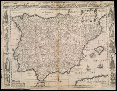 Spaine: newly described with many adictions, both in the attires of the people as the setuations of their cheifest cityes by John Speed