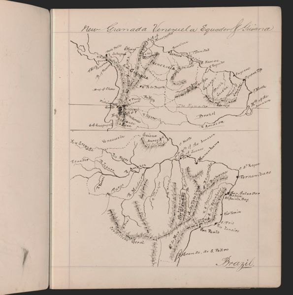 New Granada Venezuela Equador & Guiana