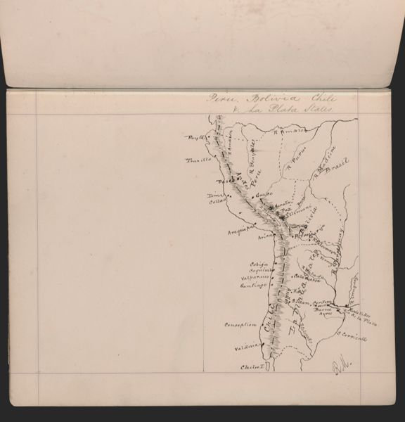 Peru Bolivia Chili + La Plata States.