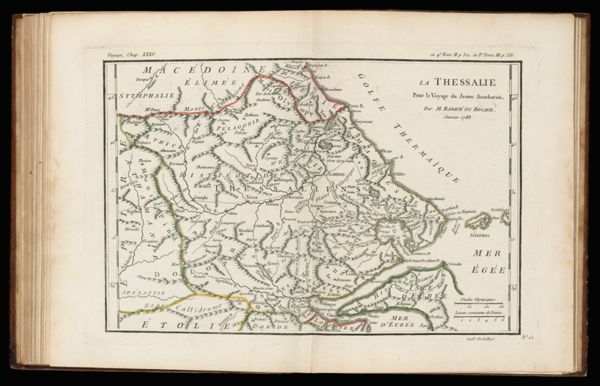 La Thessalie pour le voyage du Jeune Anacharsis