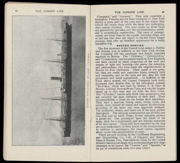 Cunard Twin-Screw Steamer 