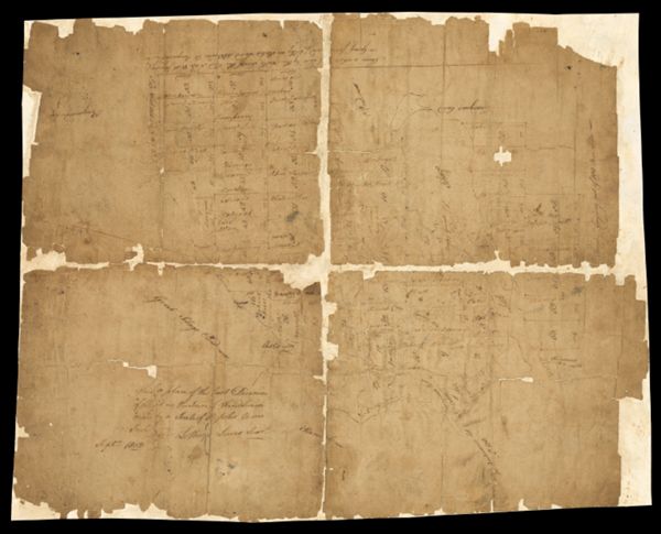 Plan of the last division of land in the town of Windham.