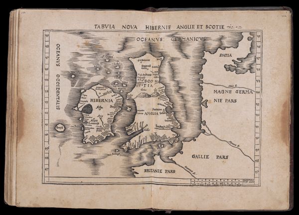 Tabula Nova Hibernie Anglie et Scotie