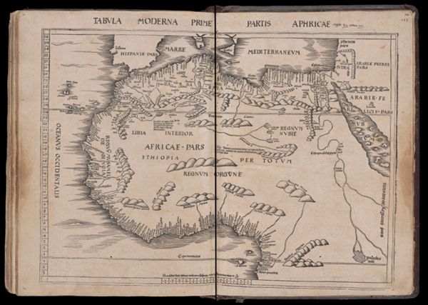 Tabula Moderna Prime Partis Aphricae