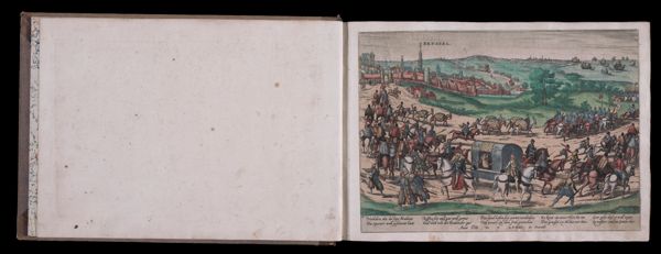 Nachdem das lustige Brabant, Die Spaniar woll gefatzett hant, Reißen seie auß gar...