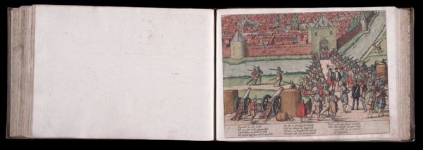 Gefengknis des Carls Fughers vor der Statt Bergen auff Saum