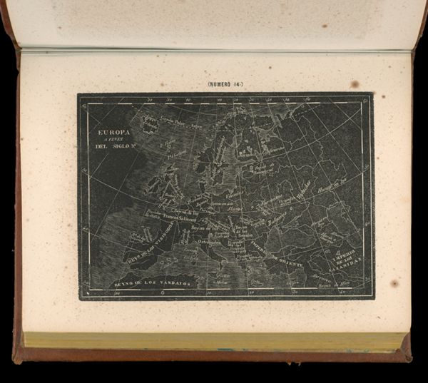 (Numero 14.) Europa a fines del siglo 5.0