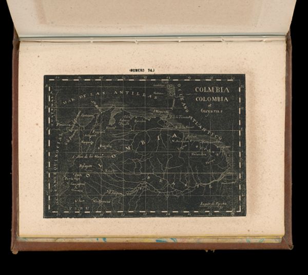 (Numero 74.) Colmbia Colombia et Guyanas