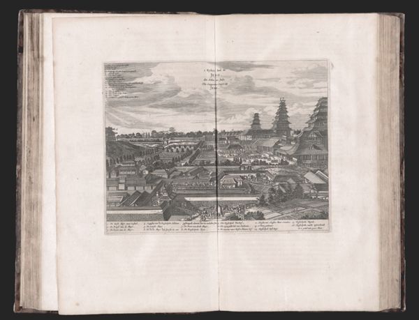 s Kysers hof te Jedo das Schlos zu Jedo The Emperors court at Jedo