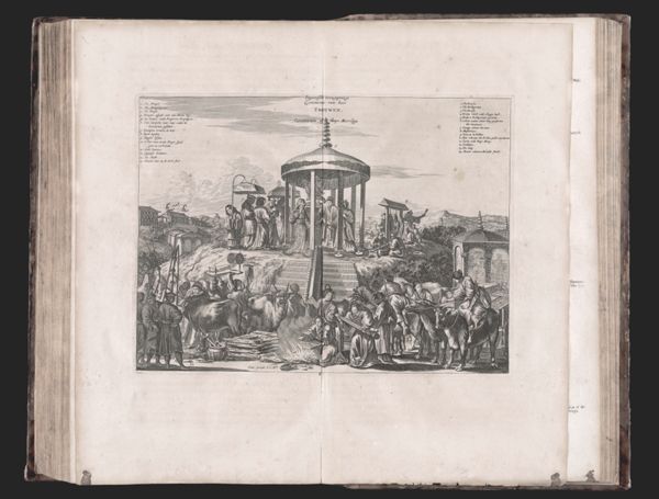 Iapanischi traugeprauge Ceremonie van haer Trouwen Ceremonie of theyr merridge